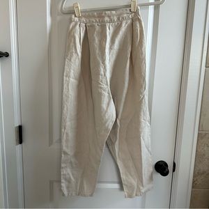 Ovate Beige linen Pants